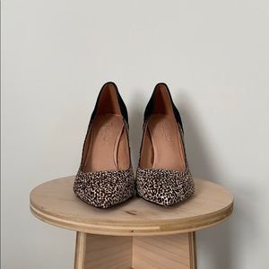 Maddie leopard speckle pump